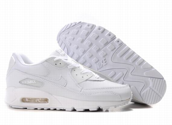 air max 90 shoes women-white